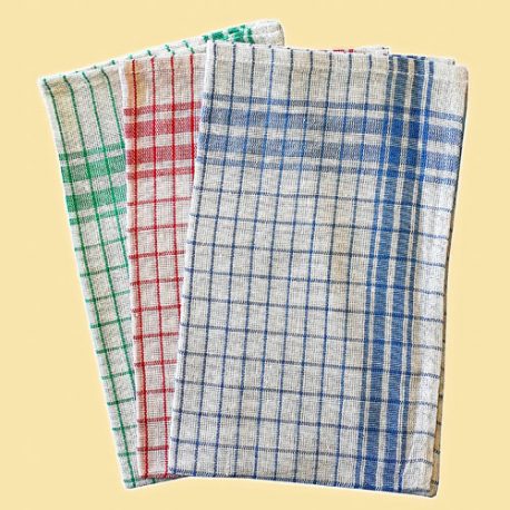 CHECKED DISH CLOTH - Product Code 500