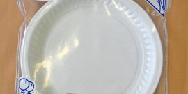 Premier Houseware DISPOSABLE PLASTIC PLATES - BULK or 10 PACK - PRODUCT CODE 607