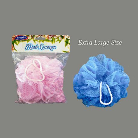 MESH SPONGES LARGE - Assorted Colours - Product Code 215