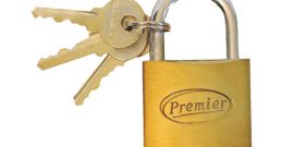 Premier Housewares - PADLOCKS - BRASS - asorted sizes