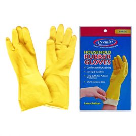 RUBBER WASHING UP GLOVES - ASSORTED SIZES AVAILABLE